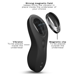 Dorcel Stimulateur Discreet Vibe + Dorcel 9 Vibrations